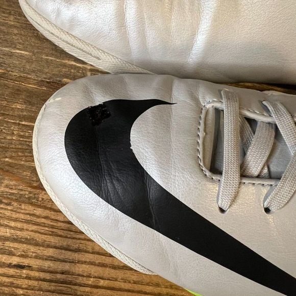 Mens Nike Mercurial Vapor IX SG Gray Pro Soccer Cleats Sneakers Size 12 D GUC - Picture 7 of 8